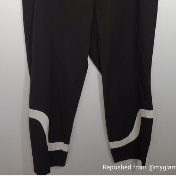 ALFANI ponte cotton blend skinny leg ankle pants - Picture 5 of 15